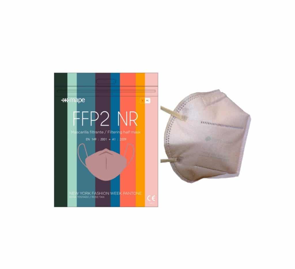 Mascarilla FFFP2 rosa